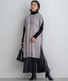 23区 S 【Oggi1月号/CLASSY.11月号掲載】スムージーコットン タートルネック ニット