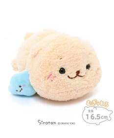 Mother garden しろたん らっこいぬ むぎゅとろ マスコット 16.5cm ぬいぐるみ 小さい