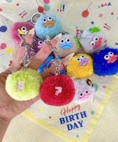 WEGO 爆誕☆モンスターぬいぐるみキーホルダー