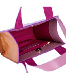 tsumori chisato CARRY キラネコエコレザー ハンドバッグ 2way ショルダーバッグ