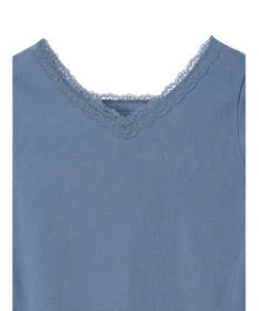 earth music&ecology 前後２ＷＡＹ襟レースプルオーバー