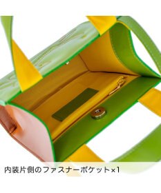 tsumori chisato CARRY キラネコエコレザー ハンドバッグ 2way ショルダーバッグ