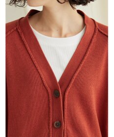 CRAFT STANDARD BOUTIQUE Ｖネックアウトリンキングカーディガン