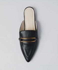 BONTRE 【PRECIEUX JOUET/プレシュウジュエ】メタルパーツポインテッドトゥミュール