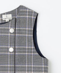組曲 KIDS 【150-160cm】キチントチェック ジャンパースカート