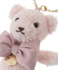 Maison de FLEUR 【限定カラーあり】リボンベアチャーム