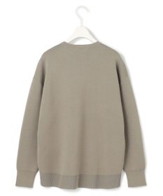 ICB 【WEB限定カラーあり・洗える】コットンポリエステルスムース  ニットプルオーバー