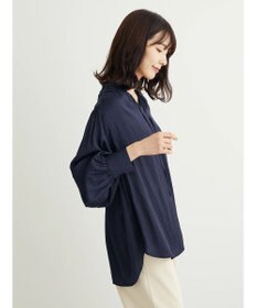 Green Parks とろみ衿フリルブラウス