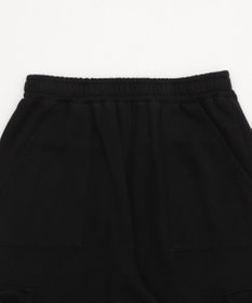 WEGO 【ウエストゴム】リボンカーゴスウェットパンツ