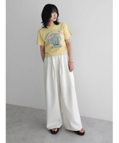 Green Parks ・Ｄｏｕｂｌｅ　Ｆｌａｇｓウ゛ィンテージライクプリントＴ