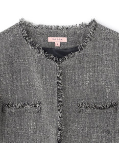 TOCCA 【消臭・洗える】SPARKLY THINGS ツイードジャケット