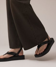 GRACE CONTINENTAL バギーデニムパンツ