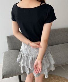 WEGO キャミドッキングカーデトップス