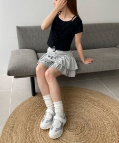 WEGO キャミドッキングカーデトップス