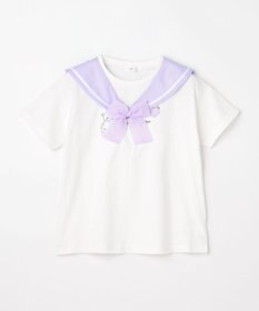 ANY KIDS 【綿100%/接触冷感】ひんやり 2WAY セーラーTシャツ