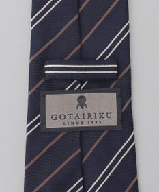GOTAIRIKU GOTAIRIKU別注【日本製】シルク ネクタイ_ストライプ