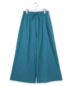 J.PRESS YORK STREET 【WOMEN】コットンイージー ワイドパンツ