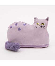 UNBILLION カシュカシュ cachecache / ネコ刺繍自立ポーチ