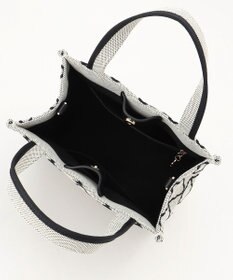 TOCCA CHECKER CLOVER EMBROIDERY MINI ミニバッグ