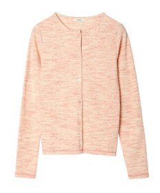 earth music&ecology メランジリブカーディガン