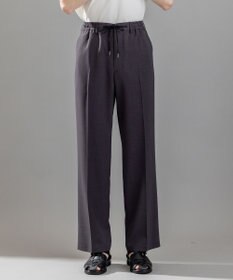 JOSEPH HOMME テクノボイルストレッチ ドロスト付きワイドストレートパンツ / HARRY CONVERTIBLE