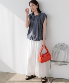 組曲 L 【先行予約・WEB限定】サマージャージーバルーンシルエット カットソー