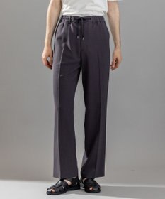 JOSEPH HOMME テクノボイルストレッチ ドロスト付きワイドストレートパンツ / HARRY CONVERTIBLE