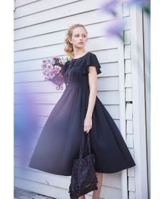 TOCCA 【洗える・接触冷感・UVカット・消臭】SMOCKING EMBROIDERY ドレス