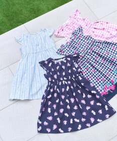 ANY KIDS 総柄 サマーワンピース