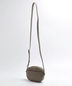 blancle シュリンクレザー ラウンドショルダーバッグ