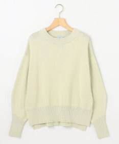 組曲 コットンカシミヤ混 クルーネックニット
