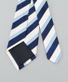 GOTAIRIKU 日本縫製/オリジナル柄【Fermo Fossati】ネクタイ_レジメンタル