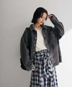 Green Parks 袖チュールリブプルオーバー