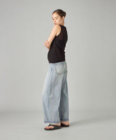 Chacott HandsomeCotton チュールノースリーブTシャツ