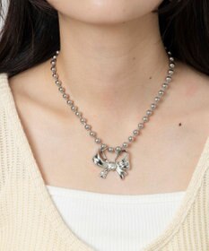 WEGO LBIGモチーフボールチェーンネックレス