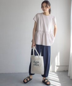 組曲 L ポリエステルレーヨンツイル パンツ