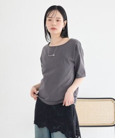 earth music&ecology バックデザインカットプルオーバー
