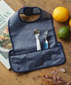 組曲 KIDS gingham K heart エプロン