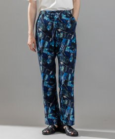 JOSEPH HOMME テクノボイルストレッチ ドロスト付きワイドストレートパンツ / HARRY CONVERTIBLE