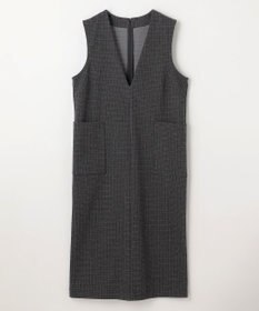 ANY ラメチェックジャガードワンピース