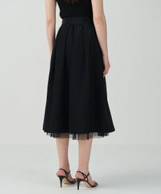 GRACE CONTINENTAL レイヤードタックスカート