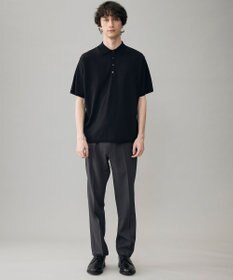 UNFILO MENS アラエルアンチピリングニット ポロ