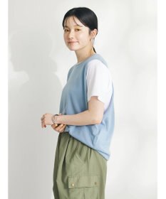 CRAFT STANDARD BOUTIQUE ＳＥＴ　カットプルオーバー＋ニットベスト