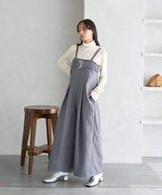 earth music&ecology ベルトベアサロペット