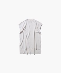 ATON 【23/SS】50/2 NATURAL DYE ORGANIC COTTON | モックネックタンクトップ