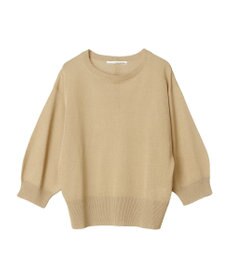 Green Parks ・ＥＬＥＮＣＡＲＥ　ＤＵＥバックパールシアー５分ニット