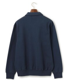 J.PRESS MEN 【J.PRESS ORIGINALS】Supima Recycle French Terry Logo Sweat Zip-Shirts