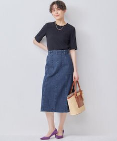 組曲 L ベーシックリブTシャツ