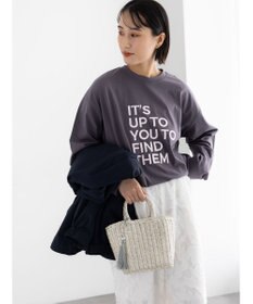 Te chichi エンブロイダリーロゴTシャツ