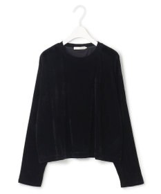 ICB L 【洗える】フロッキーベロア　プルオーバー